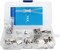 Zipper Repair Kit Solution Metal YKK Assorted Aluminum Slider Easy Container Storage Sets of #3, #4.5, #5, and #10 Include #3, #4.5, #5 and #10 Top - Bottom Stops Both 23 sets-Made in USA